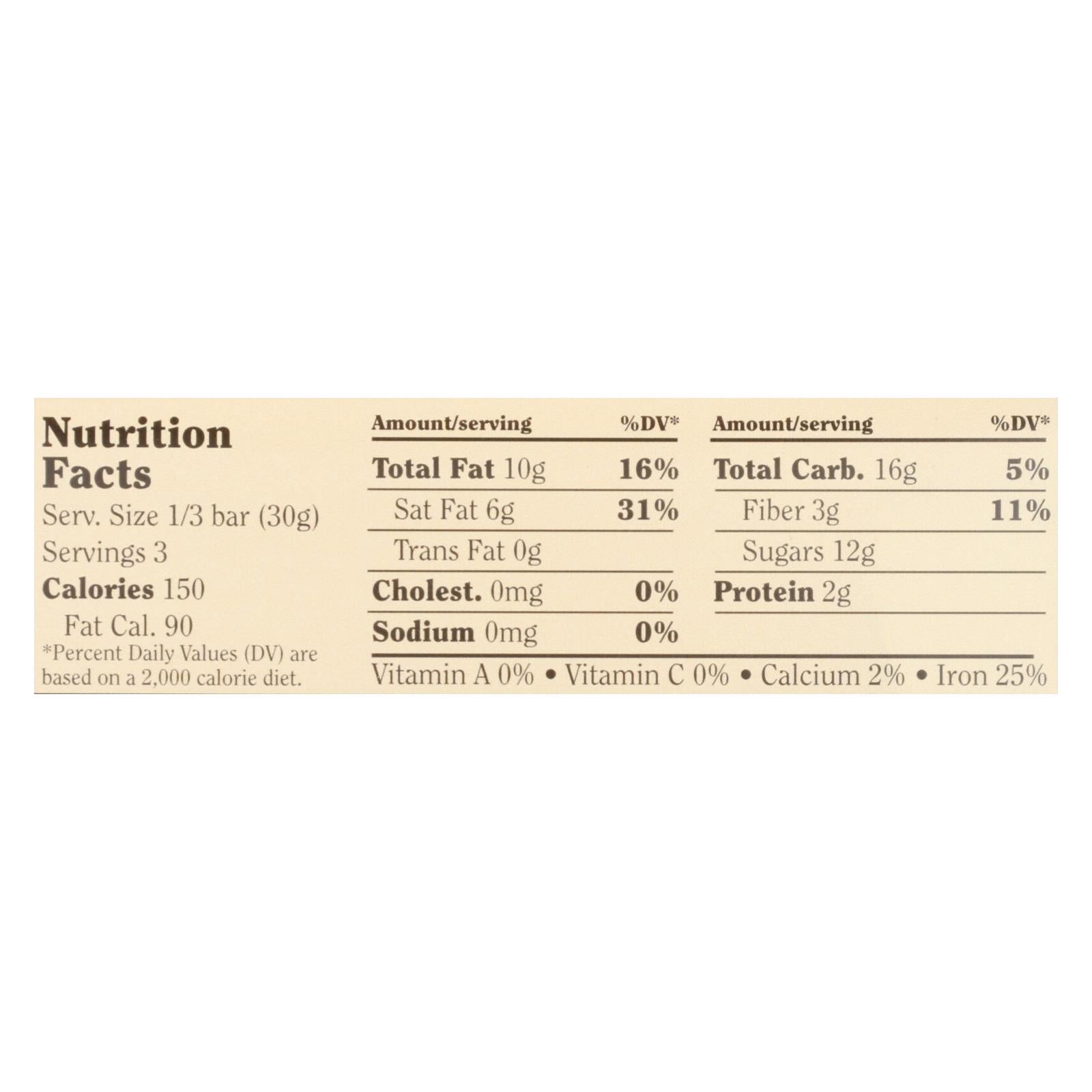 Chocolove Xoxox - Premium Chocolate Bar - Dark Chocolate - Ginger Crystallized - 3.2 Oz Bars - Case Of 12 - Maras Green