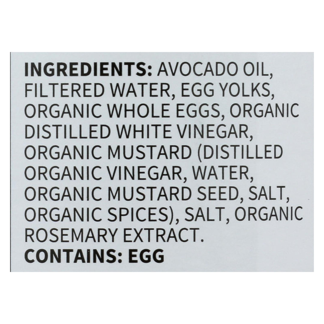Chosen Foods Avocado Oil - Mayo - Case Of 6 - 12 Oz. - Maras Green