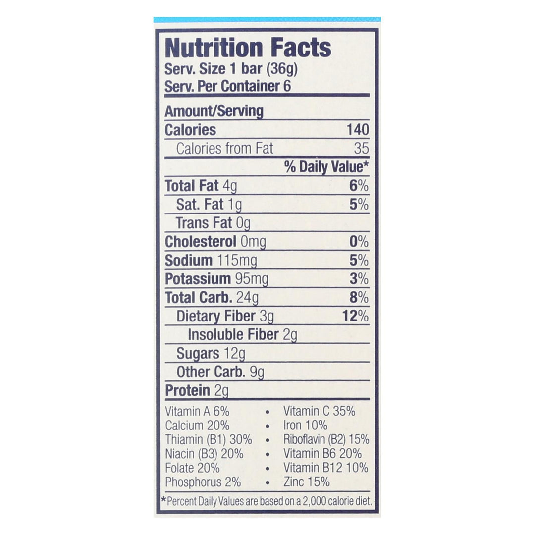 Clif Kid Zbar - Iced Oatmeal Cookie - Case Of 9 - 7.62 Oz - Maras Green