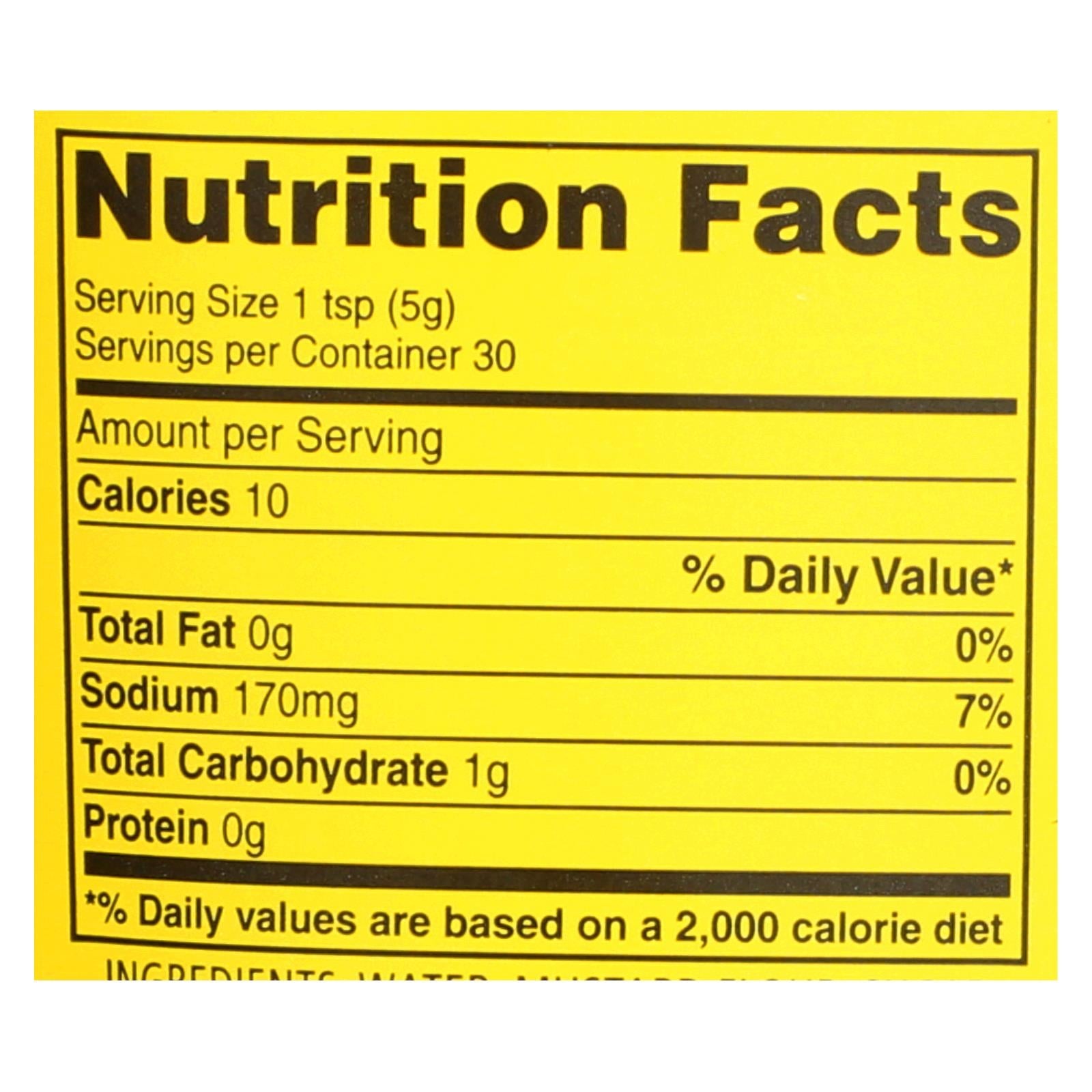 Colman Original English Mustard - Case Of 6 - 5.3 Oz. - Maras Green