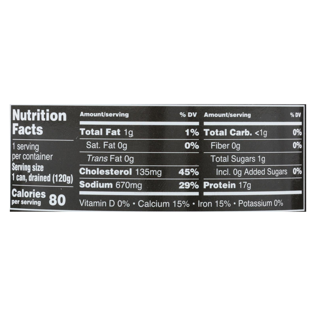 Crown Prince Crab Meat - Fancy White Lump - Case Of 12 - 6 Oz. - Maras Green