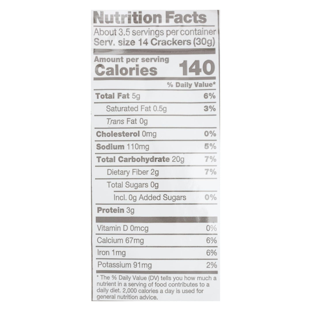 Crunchmaster - Multiseed Crckr Original - Case Of 12 - 4 Oz - Maras Green