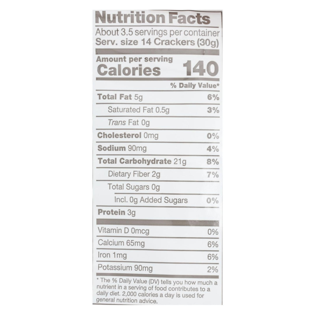 Crunchmaster - Multiseed Crckr Rsmry&olv - Case Of 12 - 4 Oz - Maras Green