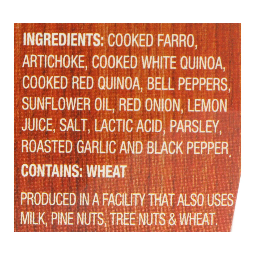 Cucina And Amore - Farro - Artichoke - Lemon - Garlic - Case Of 6 - 7.9 Oz - Maras Green