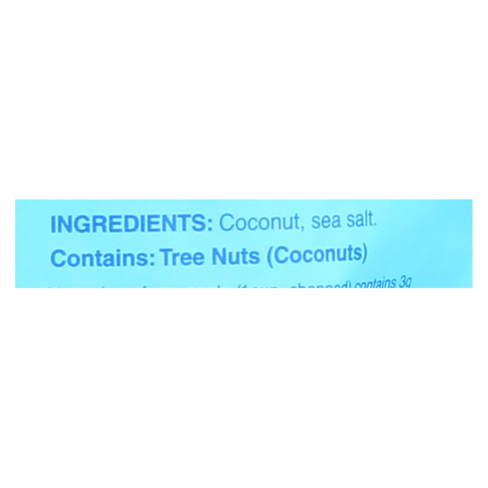 Dang - Toasted Coconut Chips - Lightly Salted - Case Of 12 - 3.17 Oz. - Maras Green