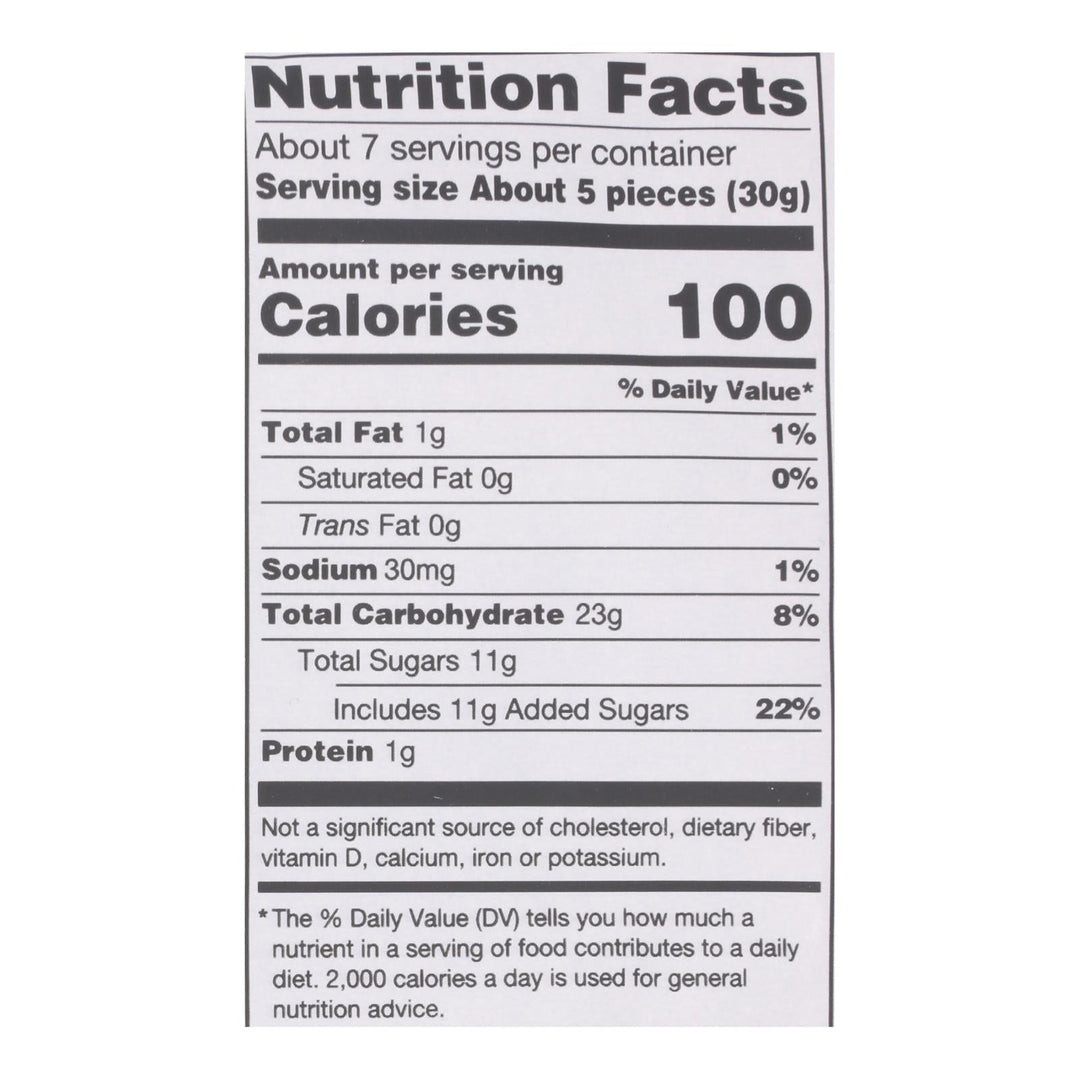 Darrell Soft Eating Liquorice - Strawberry - Case Of 8 - 7 Oz. - Maras Green