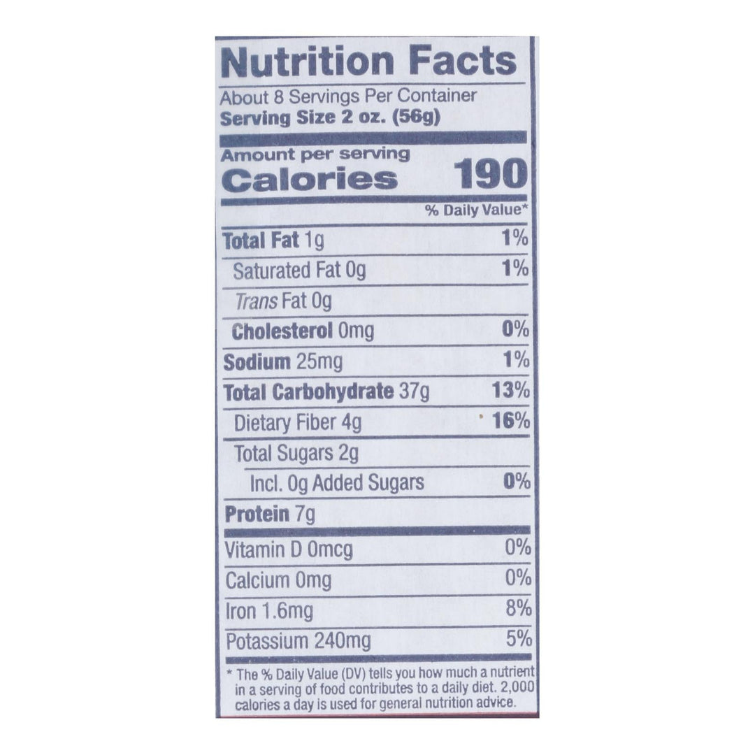 Delallo - Pasta Organic Elbows Whole Wheat 52 - Case Of 12 - 16 Ounces - Maras Green