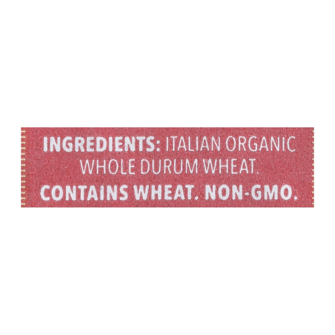 Delallo - Pasta Organic Fusilli Whole Wheat Number 27 - Case Of 8 - 16 Ounces - Maras Green