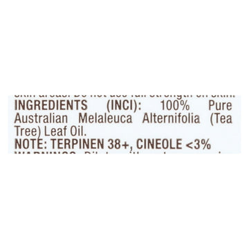 Desert Essence - Tea Tree Oil - 100 Percent Australian - 2 Oz - Maras Green