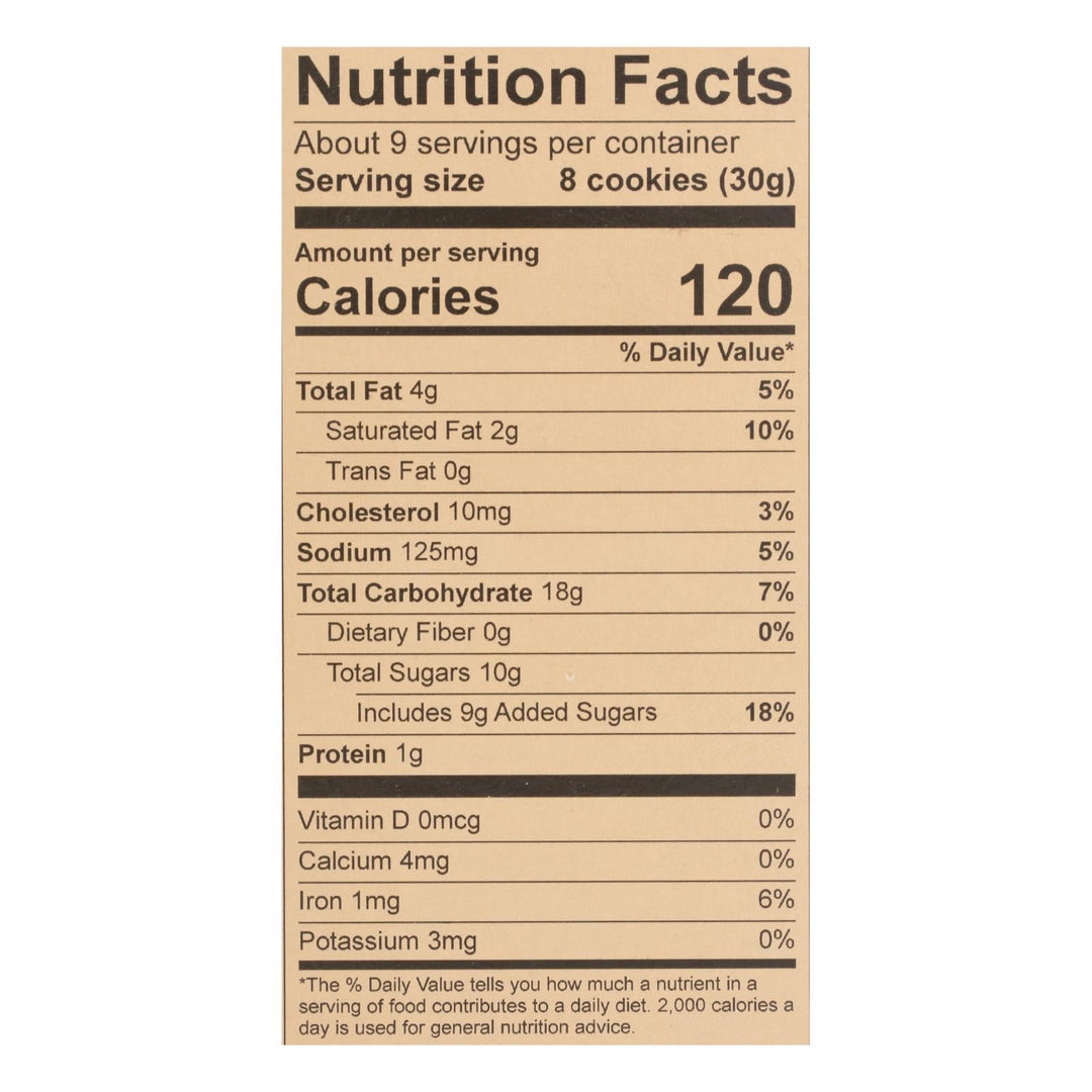 Deweys Bakery - Cookies Thins Meyer Lemon - Case Of 6 - 9 Oz - Maras Green