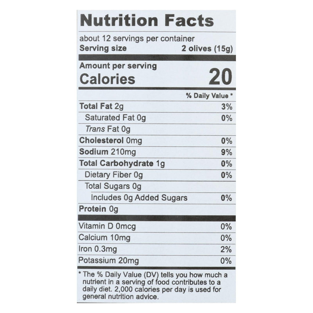 Divina - Olives Bloody Mary - Case Of 6 - 13 Oz - Maras Green