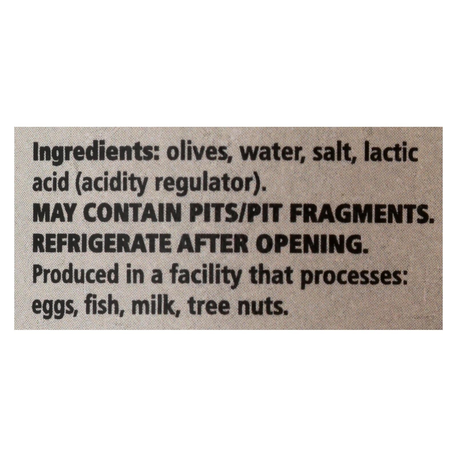 Divina - Olives Pitted Frescatrano - Case Of 6 - 4.9 Oz - Maras Green