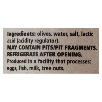 Divina - Olives Pitted Frescatrano - Case Of 6 - 4.9 Oz - Maras Green