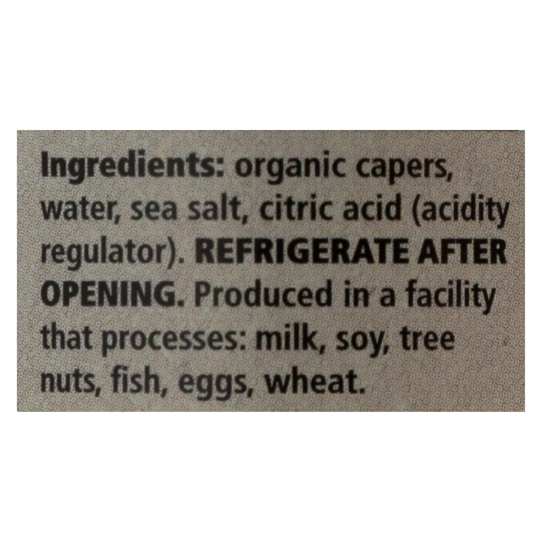 Divina Organic Capers - Case Of 12 - 3.5 Oz - Maras Green