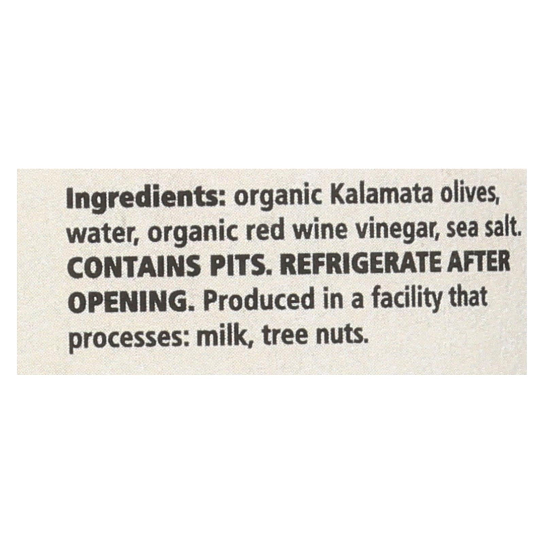 Divina - Organic Kalamata Olives - Case Of 6 - 6.35 Oz. - Maras Green