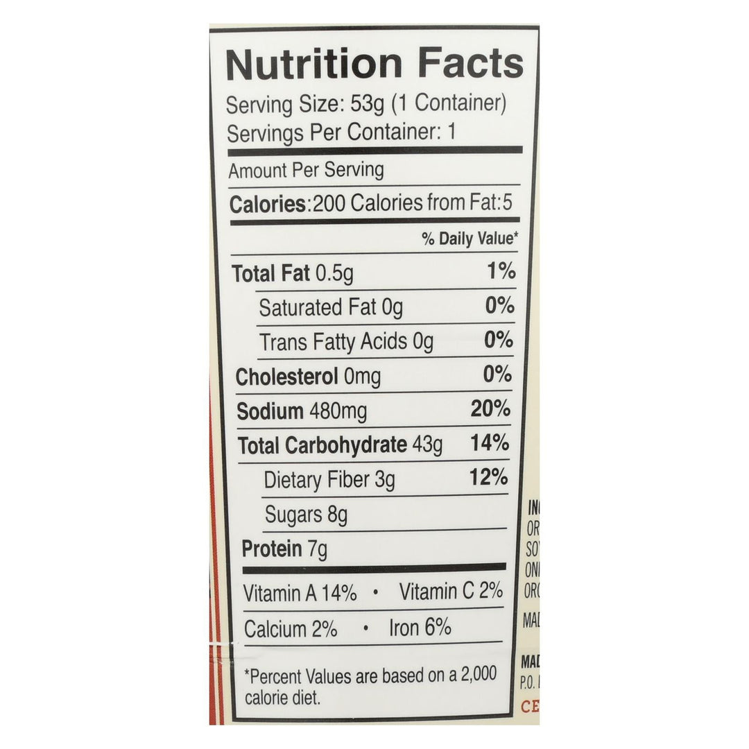 Dr. Mcdougall’s Asian Noodle Soup, Teriyaki - Case Of 6 - 1.9 Oz - Maras Green