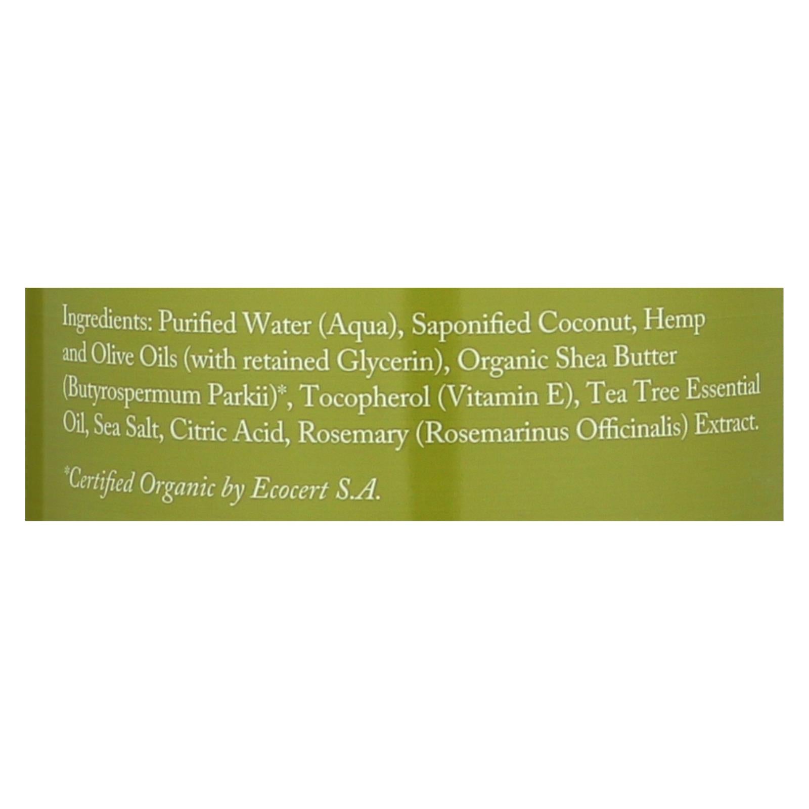 Dr. Woods Shea Vision Pure Castile Soap Tea Tree - 32 Fl Oz - Maras Green