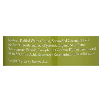 Dr. Woods Shea Vision Pure Castile Soap Tea Tree - 32 Fl Oz - Maras Green