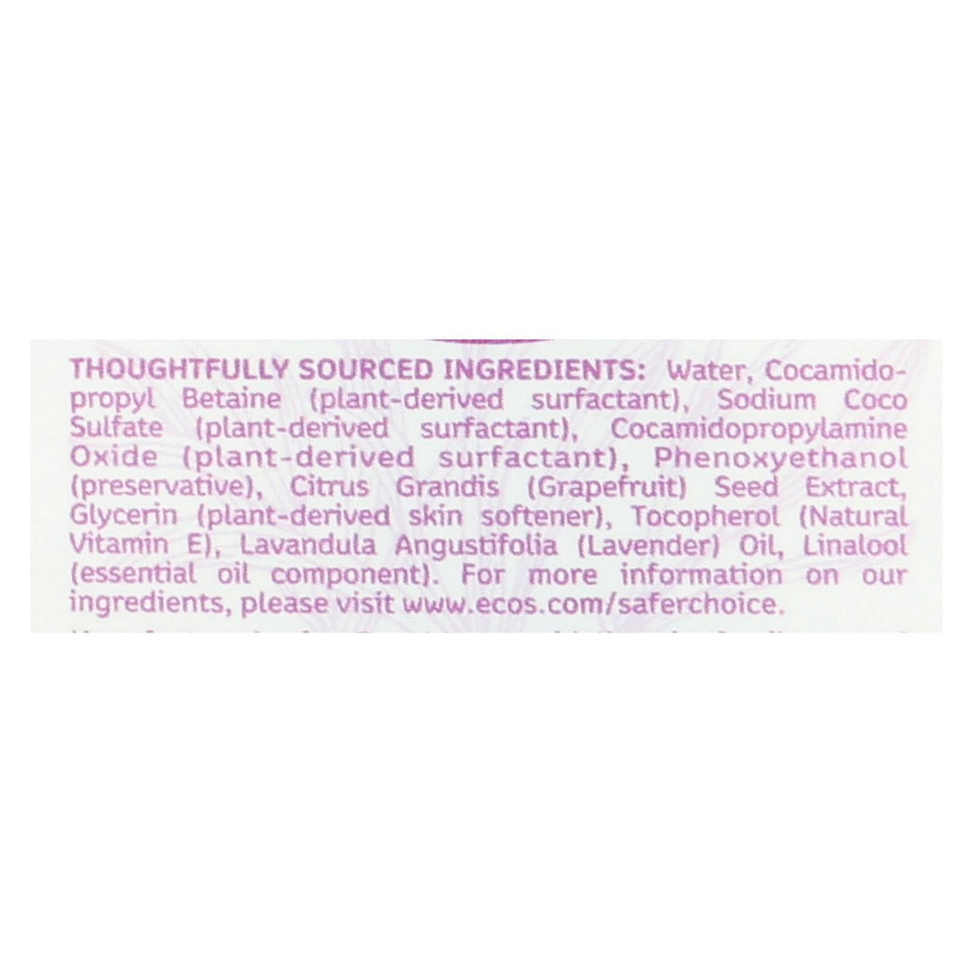 Earth Friendly Hand Soap - Lavender - Case Of 6 - 17 Fl Oz. - Maras Green