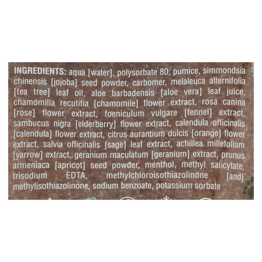 Earth Therapeutics Refreshing Foot Scrub Wild Mint - 4 Fl Oz - Maras Green