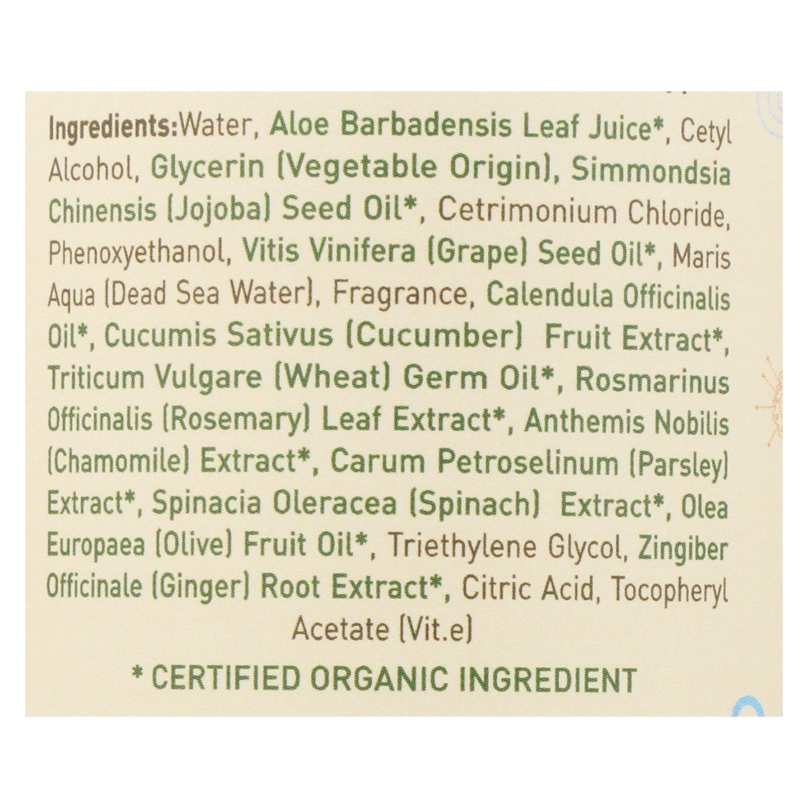 Ecolove Conditioner - Green Vegetables Family Conditioner For All Hair Types - Case Of 1 - 17.6 Fl Oz. - Maras Green