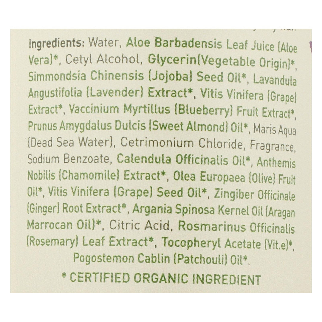 Ecolove Conditioner - Purple Fruit Conditioner For Colored And Very Dry Hair - Case Of 1 - 17.6 Fl Oz. - Maras Green