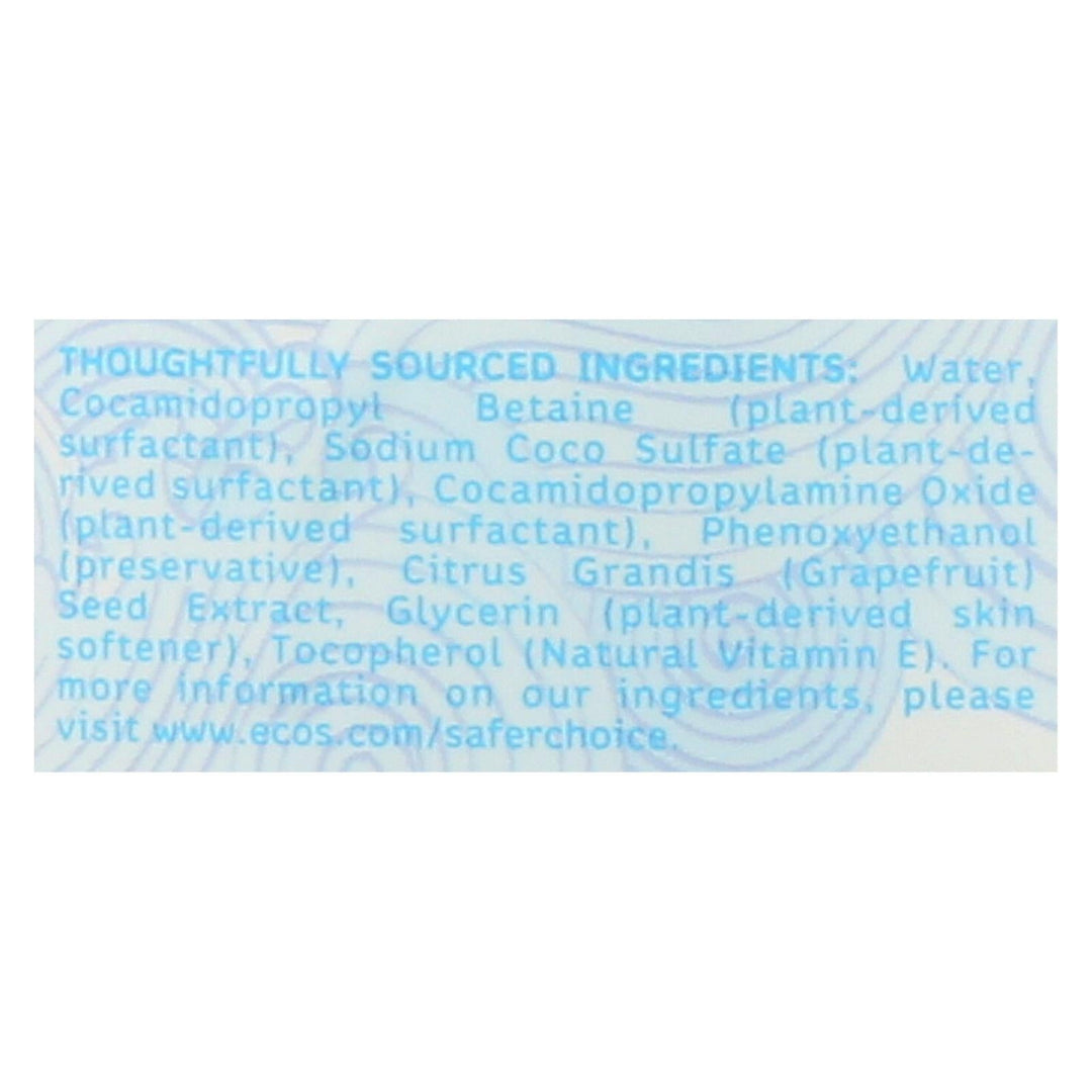 Ecos Hand Soap - Free And Clear - Case Of 6 - 32 Fl Oz. - Maras Green