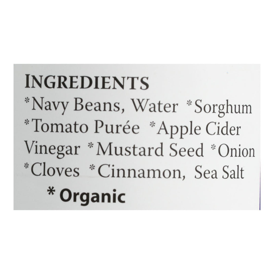 Eden Foods Baked Beans With Sorghum And Mustard Organic - Case Of 12 - 15 Oz. - Maras Green