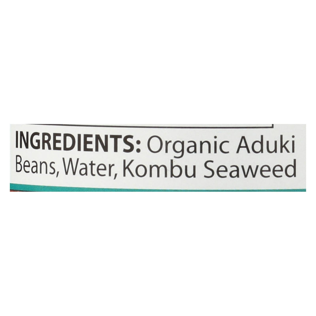Eden Foods Organic Aduki Beans - Case Of 12 - 15 Oz. - Maras Green
