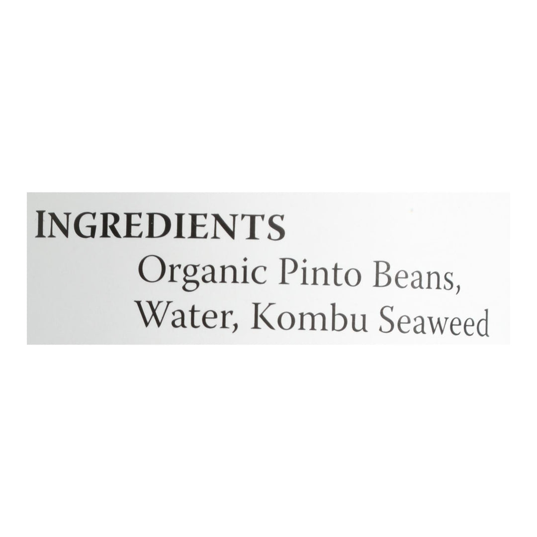 Eden Foods Organic Pinto Beans - Case Of 12 - 15 Oz. - Maras Green