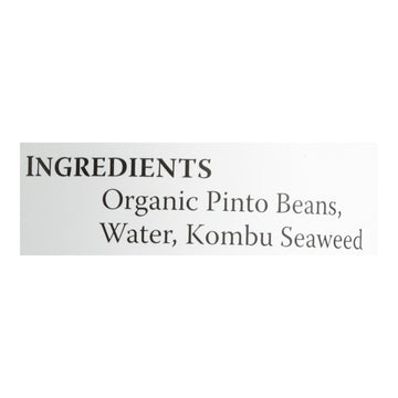Eden Foods Organic Pinto Beans - Case Of 12 - 15 Oz. - Maras Green
