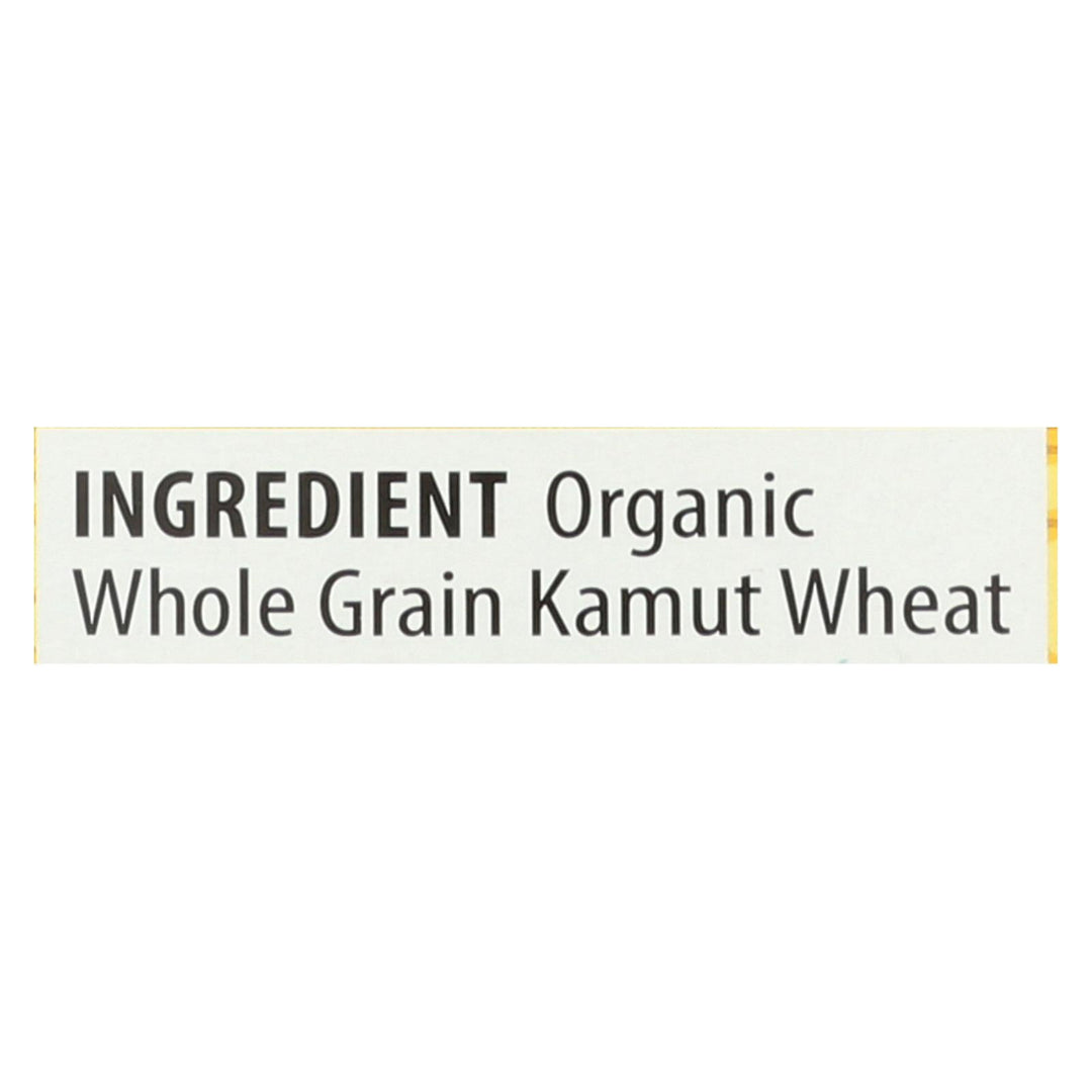 Eden Foods Organic Whole Kamut Spirals - Case Of 6 - 12 Oz. - Maras Green