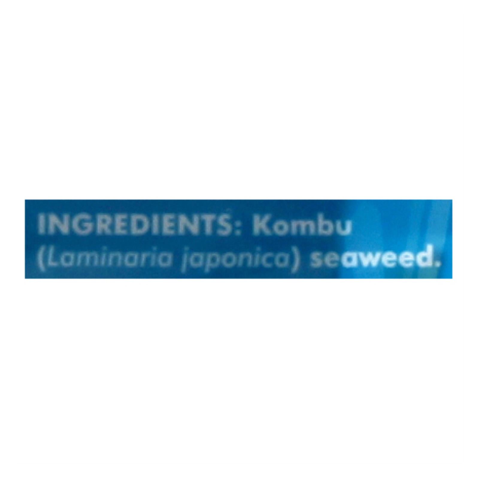 Emerald Cove Sea Vegetables - Pacific Kombu - Silver Grade - 1.76 Oz - Case Of 6 - Maras Green