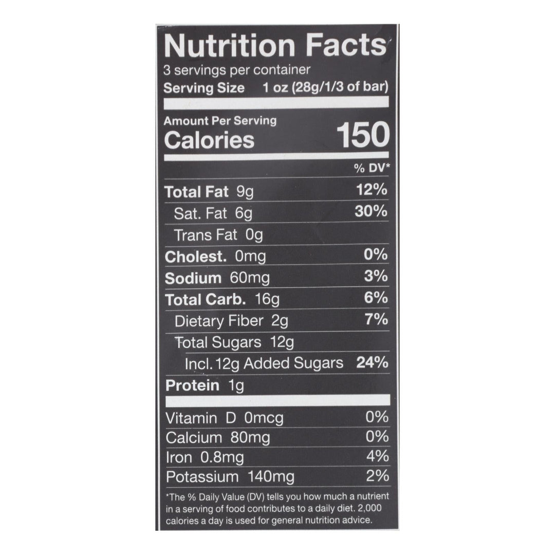 Endangered Species Chocolate Bar - Dark Chocolate - Caramel - Sea Salt - 3 Oz - Case Of 12 - Maras Green