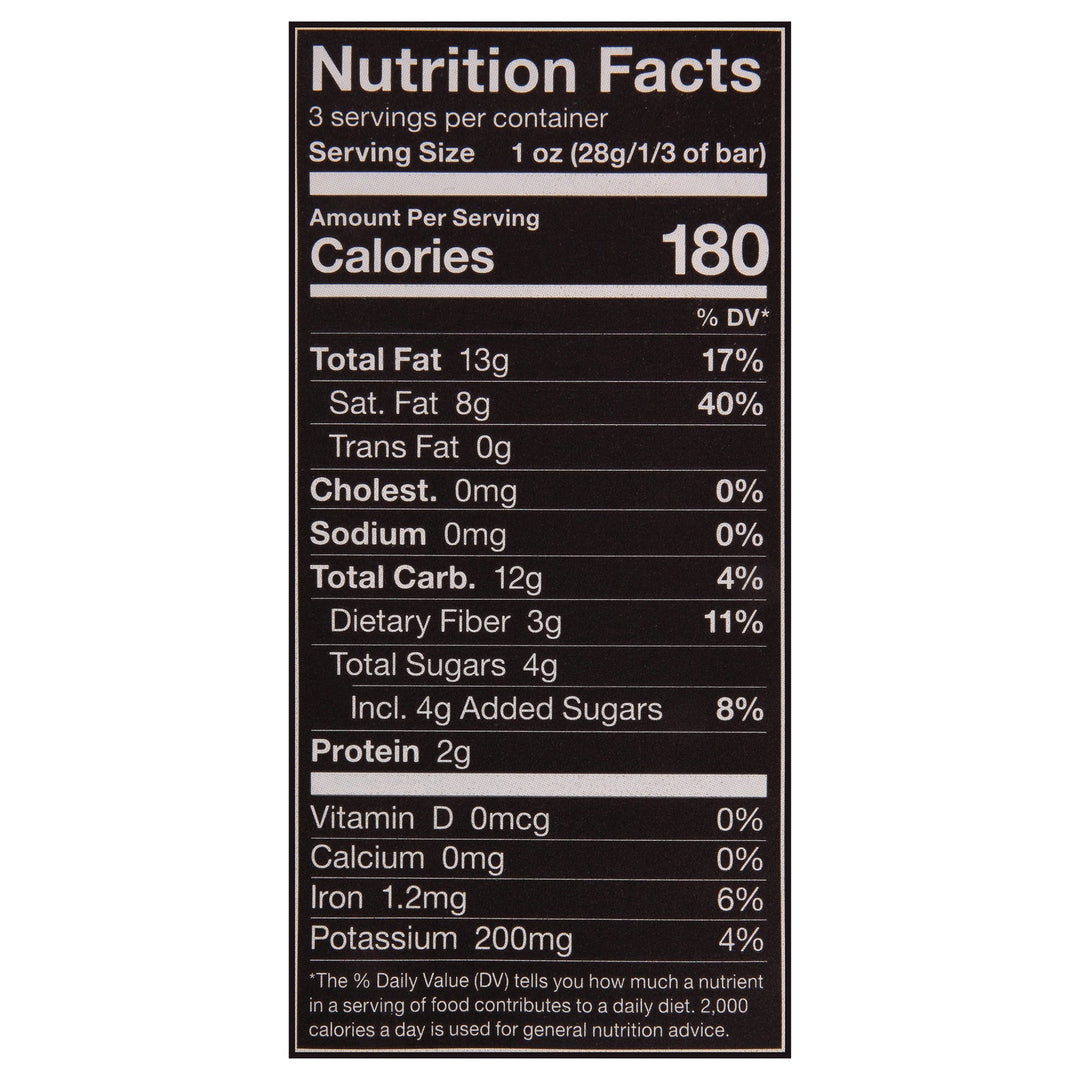 Endangered Species Chocolate - Dark Chocolate Coconut Almond Oat Milk - Case Of 12 - 3 Oz - Maras Green