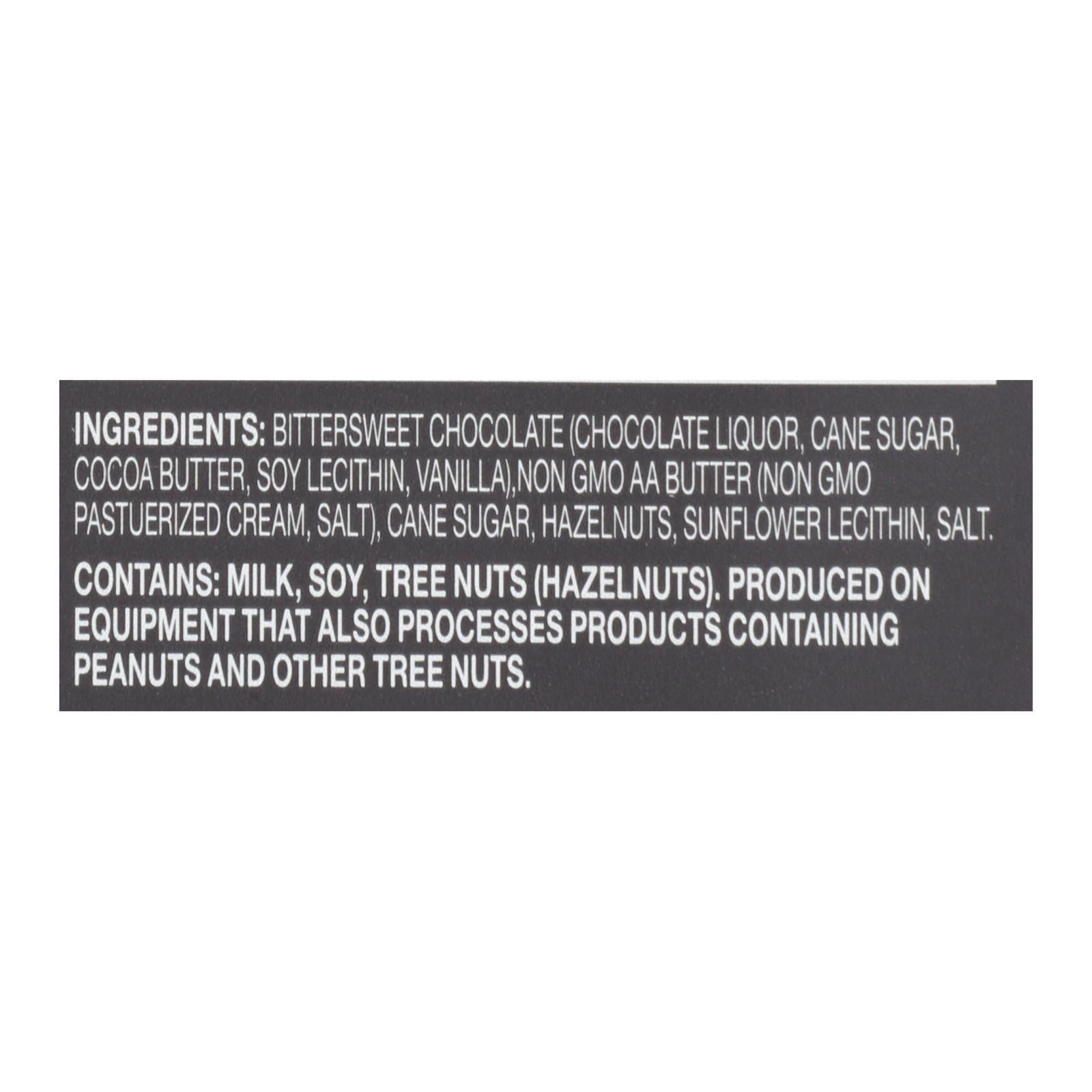 Endangered Species Natural Chocolate Bars - Dark Chocolate - 72 Percent Cocoa - Hazelnut Toffee - 3 Oz Bars - Case Of 12 - Maras Green