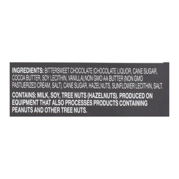 Endangered Species Natural Chocolate Bars - Dark Chocolate - 72 Percent Cocoa - Hazelnut Toffee - 3 Oz Bars - Case Of 12 - Maras Green