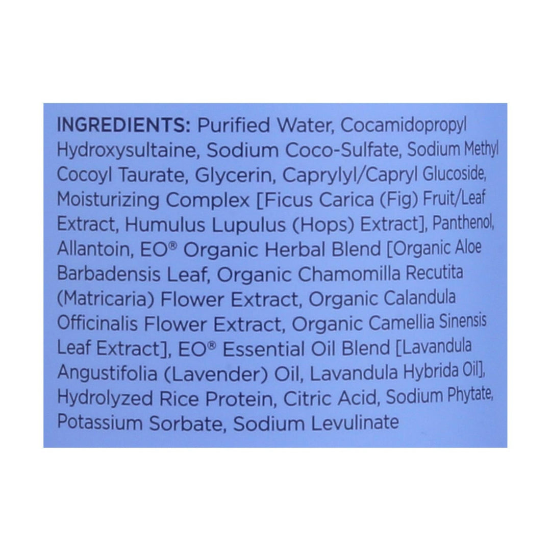 Eo Products - Shower Gel Soothing French Lavender - 16 Fl Oz - Maras Green