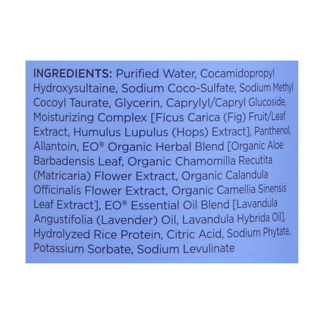 Eo Products - Shower Gel Soothing French Lavender - 16 Fl Oz - Maras Green