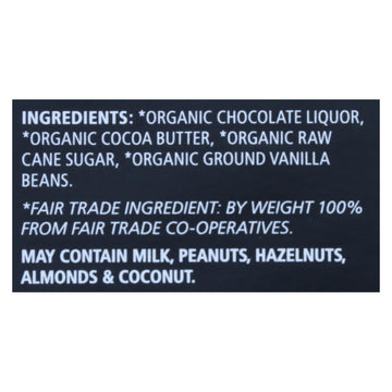 Equal Exchange - Bar Dark Chocolate 92% - Case Of 12 - 2.8 Oz - Maras Green