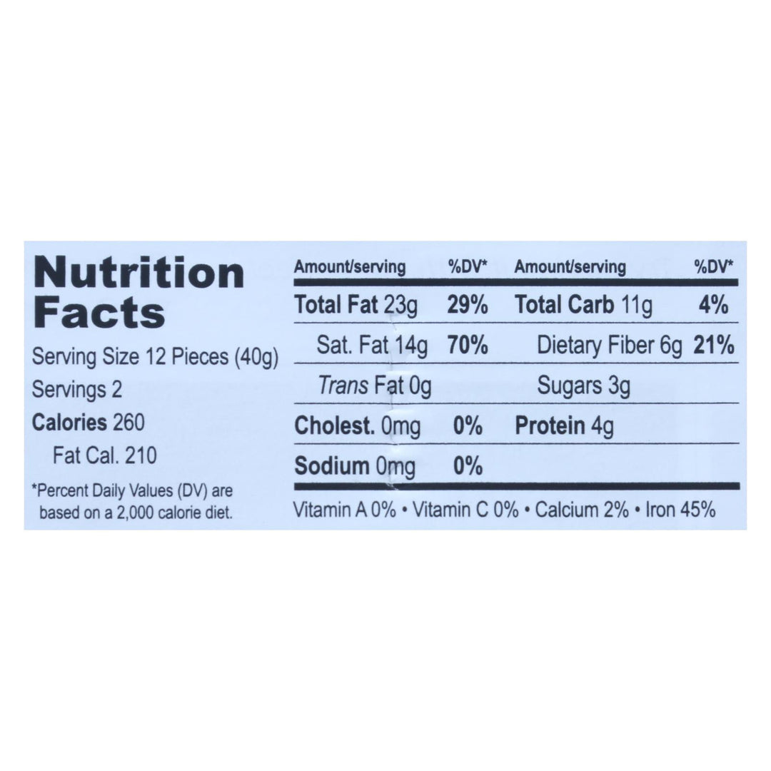 Equal Exchange - Bar Dark Chocolate 92% - Case Of 12 - 2.8 Oz - Maras Green