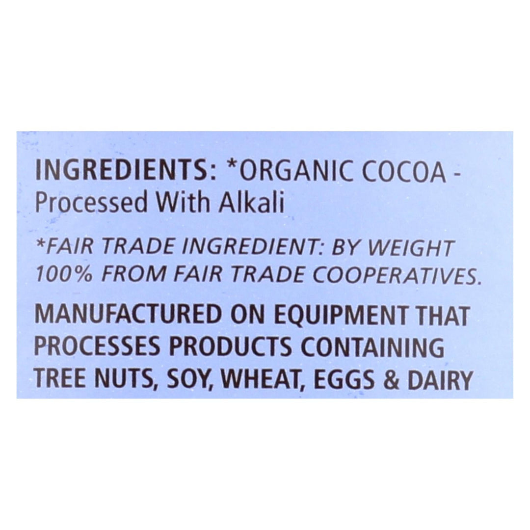 Equal Exchange Organic Baking Cocoa - Case Of 6 - 8 Oz. - Maras Green