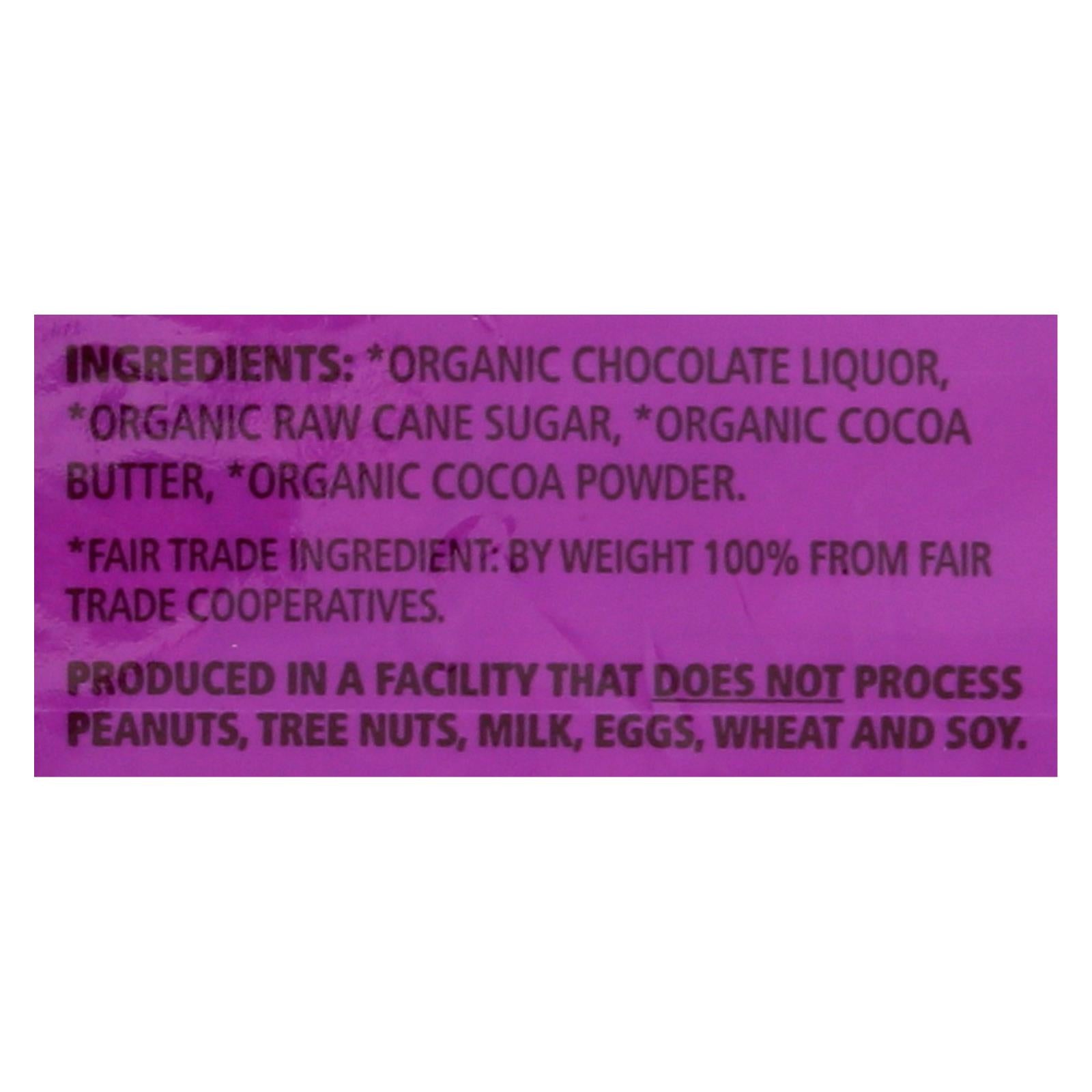 Equal Exchange Organic Bittersweet Chocolate Chips - Bittersweet Chocolate Chips - Case Of 12 - 10 Oz. - Maras Green