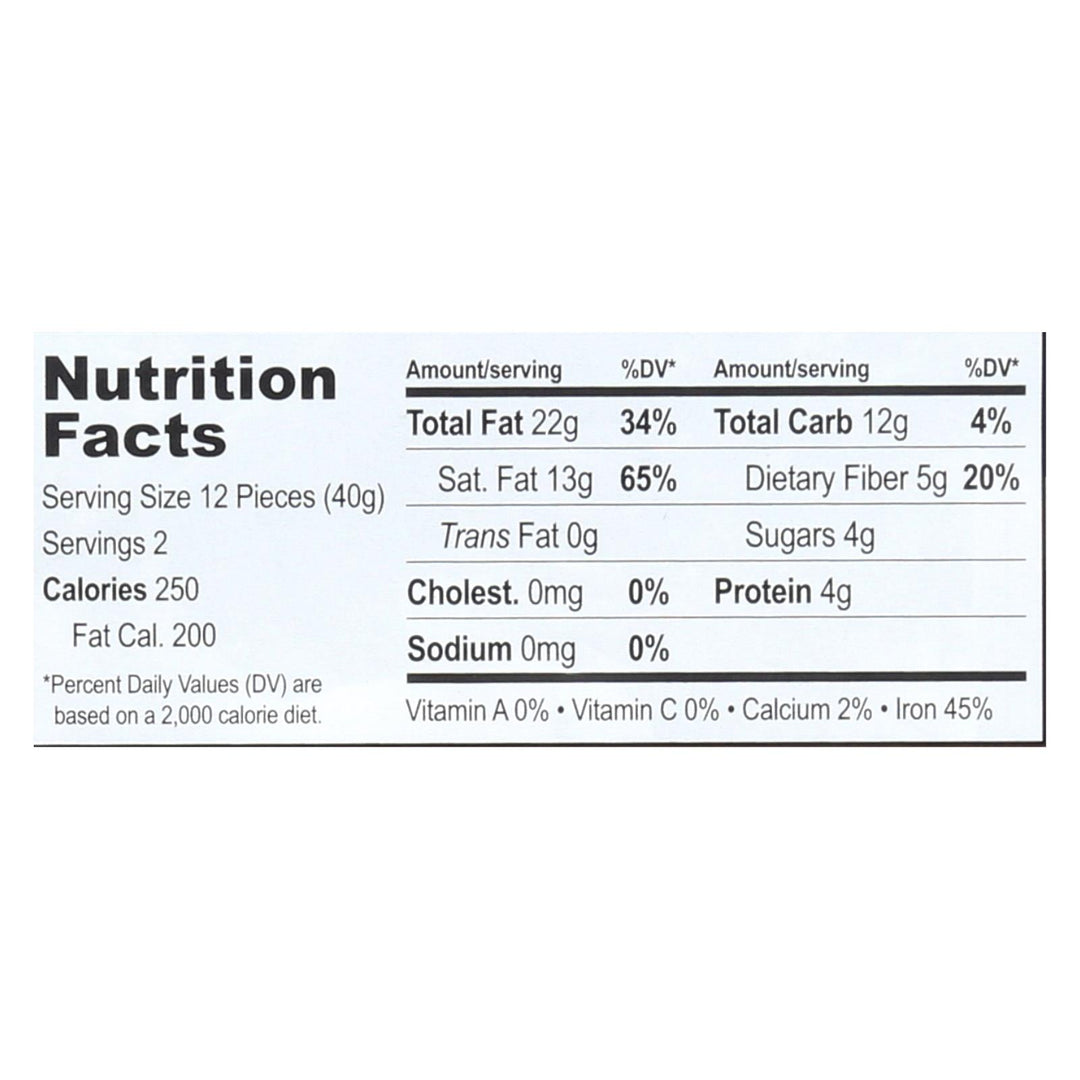 Equal Exchange Organic Chocolate Bar - Extreme Dark - Case Of 12 - 2.8 Oz. - Maras Green