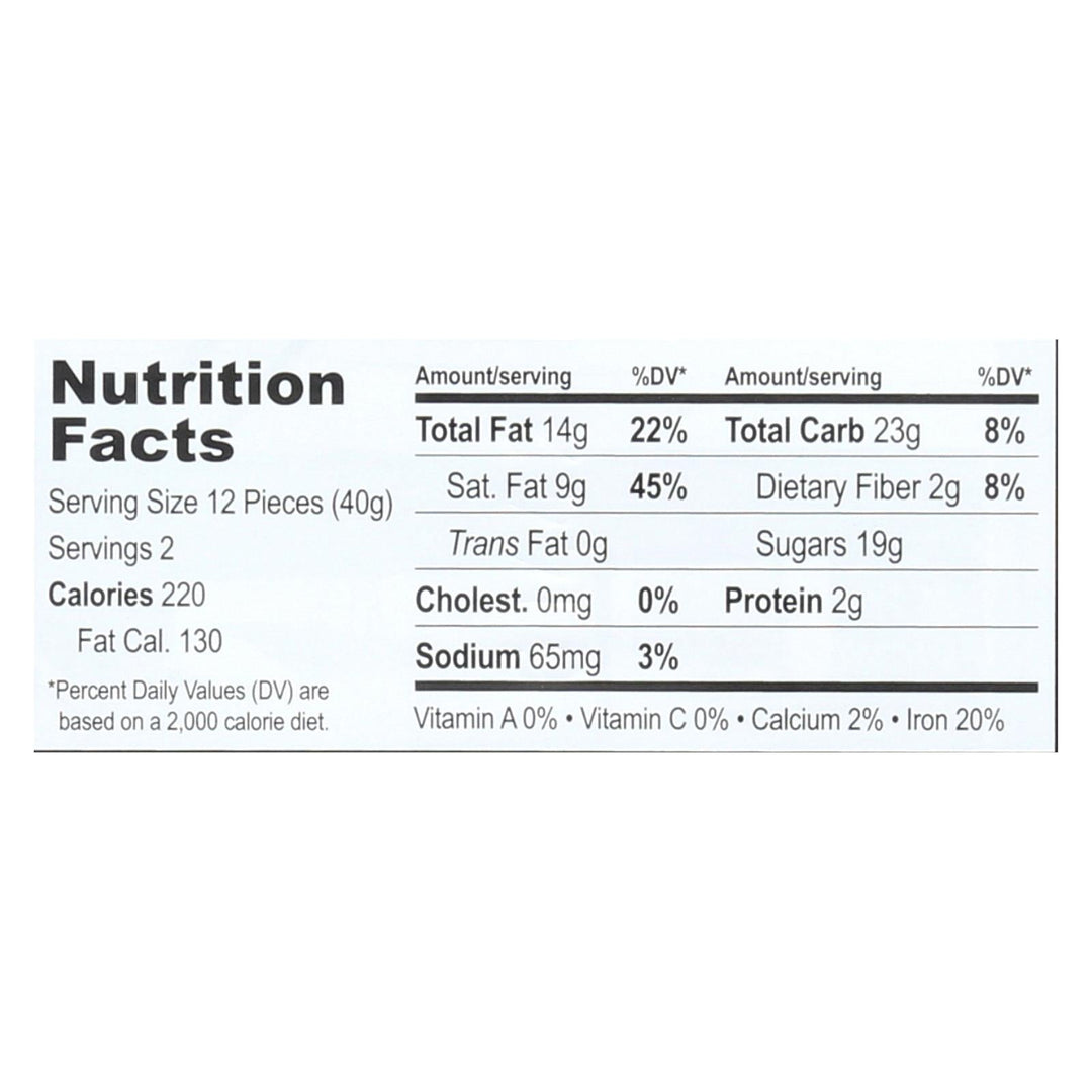 Equal Exchange Organic Milk Chocolate Bar - Caramel Crunch With Sea Salt - Case Of 12 - 2.8 Oz. - Maras Green