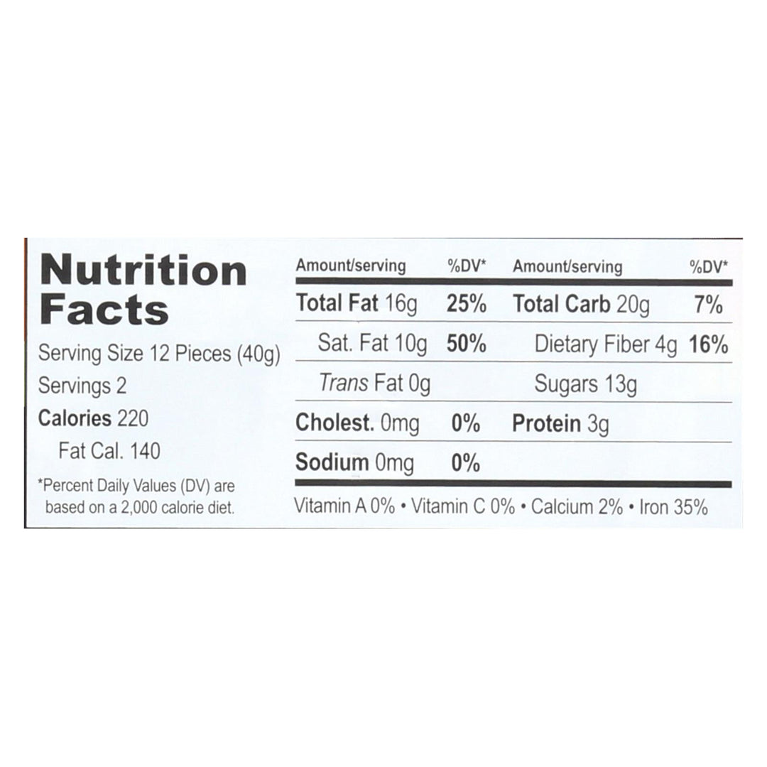 Equal Exchange Organic Orange Chocolate - Orange - Case Of 12 - 2.8 Oz. - Maras Green