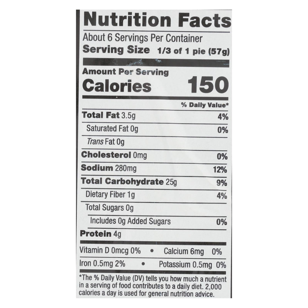 Essential Baking Company - Pizza Crust Thin Crst - Case Of 10 - 12 Oz - Maras Green