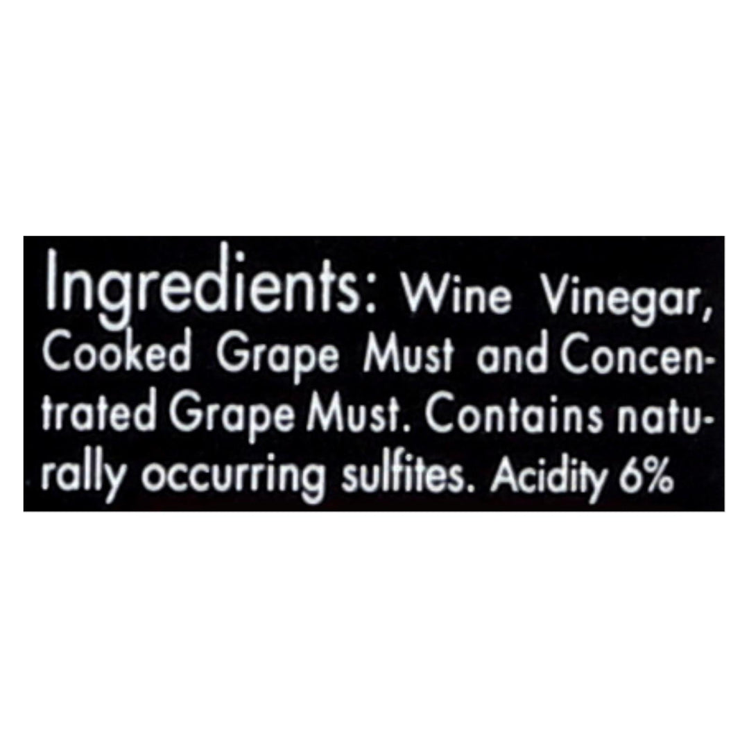 Fini Vinegar Balsamic - Case Of 6 - 8.45 Fl Oz. - Maras Green
