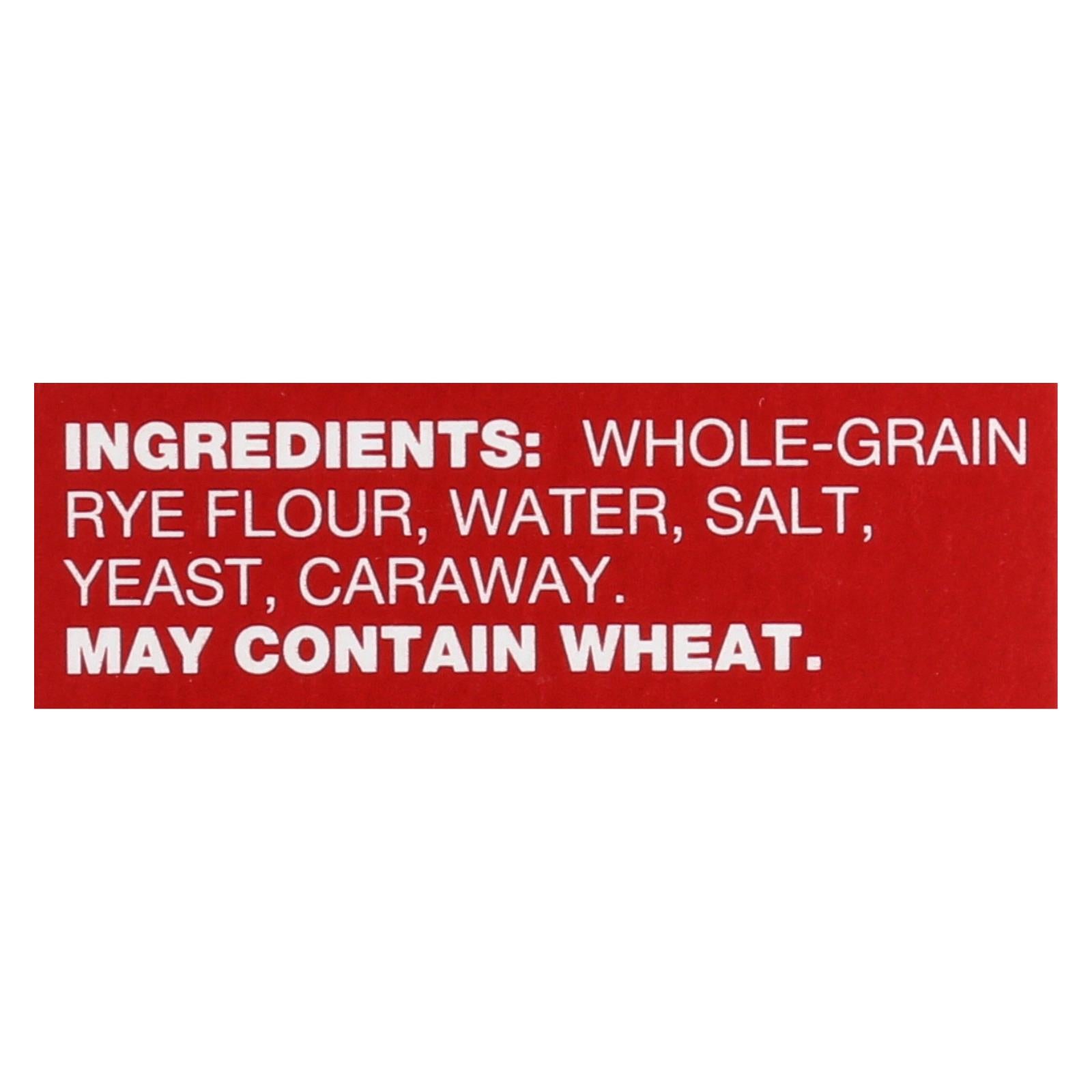 Finn Crisp Crispbread - Caraway - 7 Oz - Case Of 9 - Maras Green