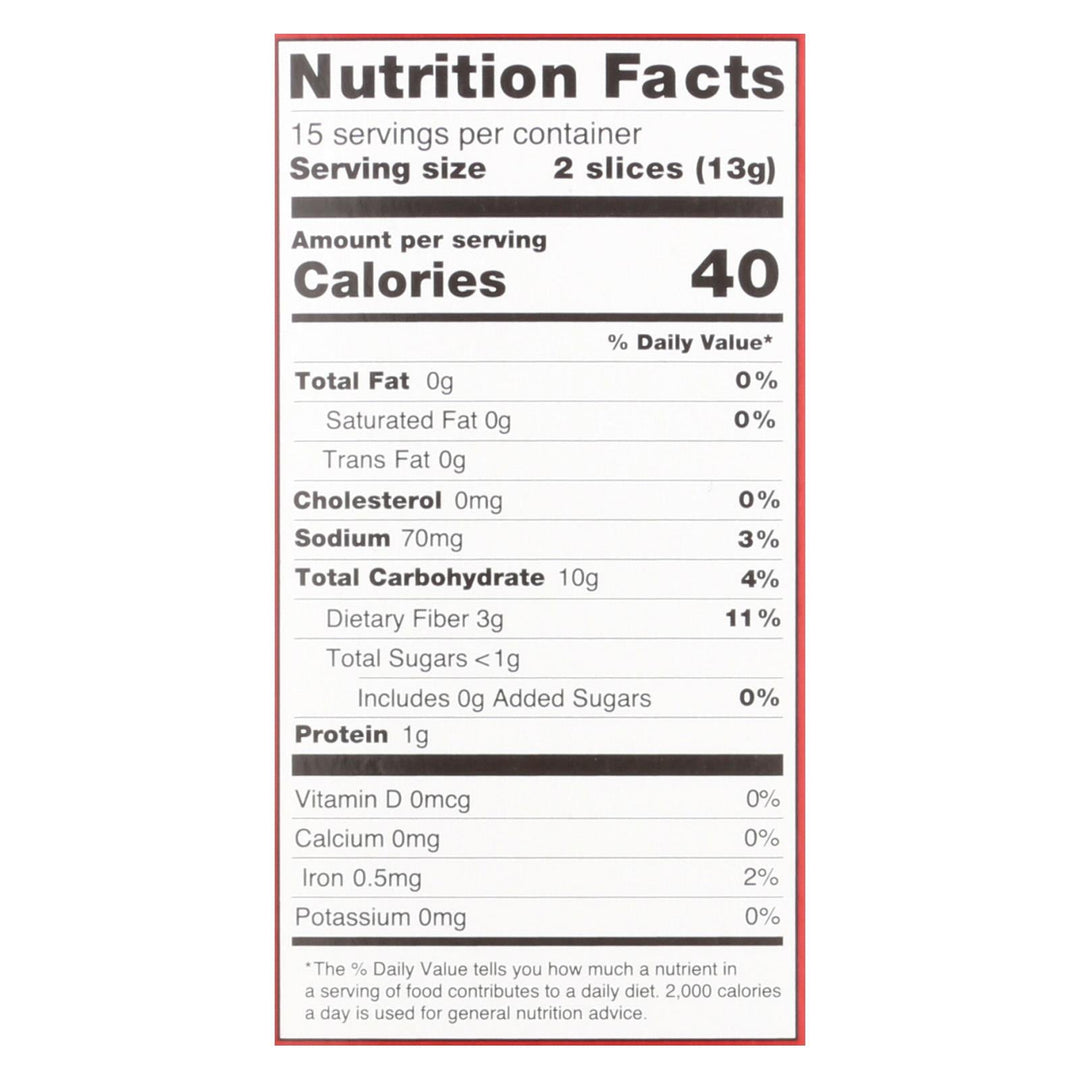 Finn Crisp Original - Whole Grain - Case Of 9 - 7 Oz. - Maras Green